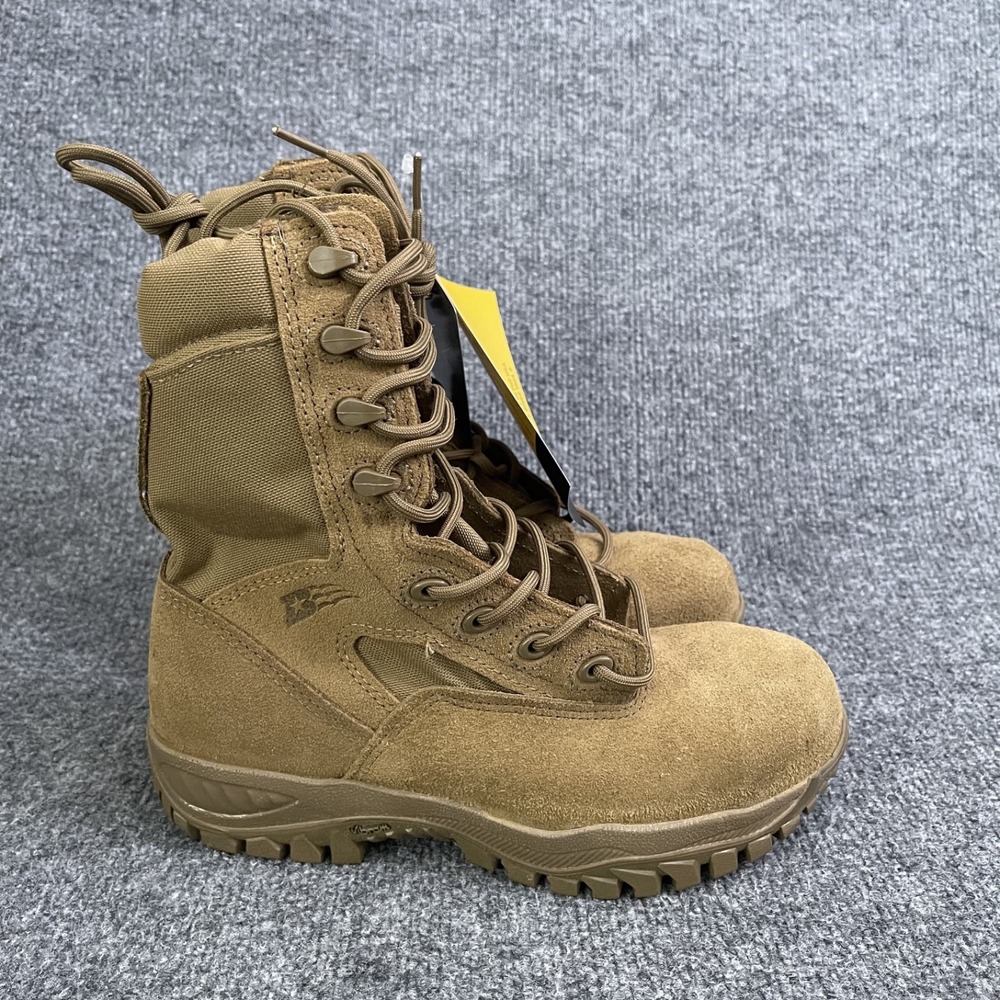 Belleville C312ST Flyweight Steel Toe Boots Mens 6 R Coyote Tactical Military